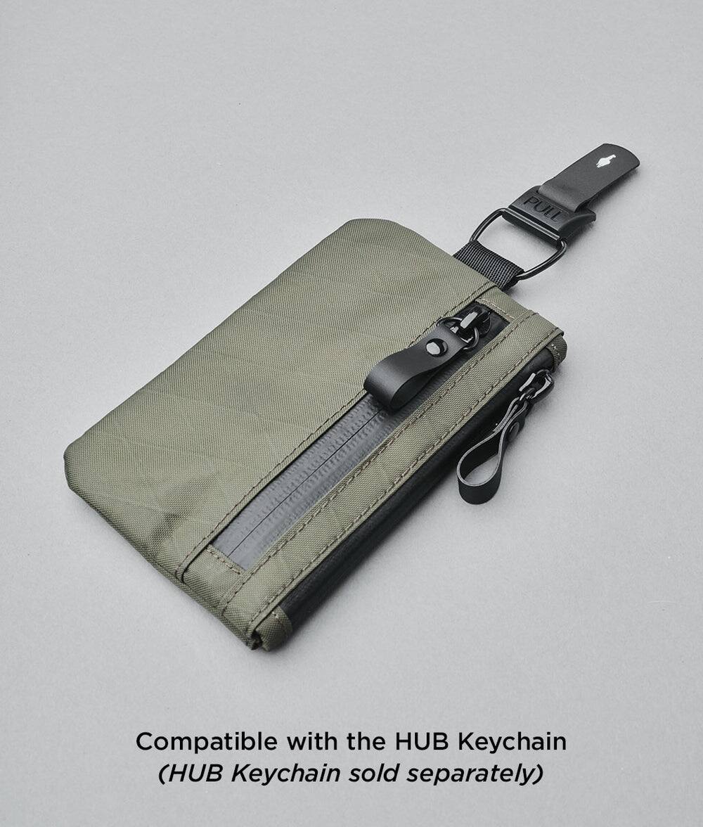 Compatible with the HUB Keychain (HUB Keychain sold separately)