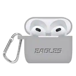 Artinian - Philadelphia Eagles Debossed Silicone AirPods Gen Three Case Cover - No Size - Multicolor