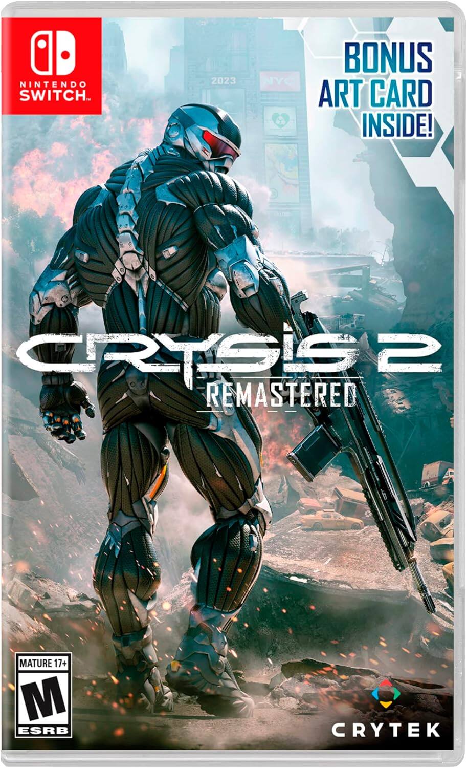 Crysis 2 Remastered Bonus Art Card Inside! [Nintendo Switch