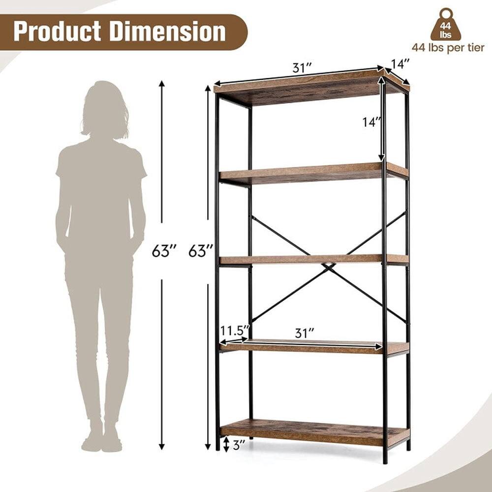 Product Dimension  
31" x 14" x 63"  
44 lbs per tier  
11.5"  
3"