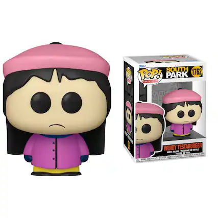 Funko POP! TELEVISION SOUTH PARK 1762
WENDY TESTABURGER
VINYL FIGURE / FIGURINE EN VINYLE / FIGURA DE VINIL