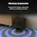 Wireless Subwoofer
A powerful wireless subwoofer delivers a deep bass sound.