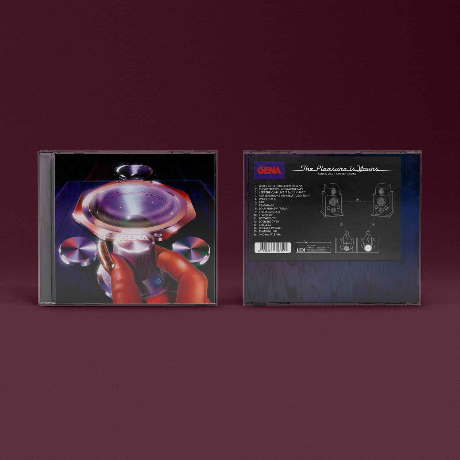 Gena - The Pleasure Is Yours   - COMPACT DISCS [CD]