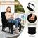 Cozy Sitting Design: Curved Armrest, Soft Foam Cushions, High Backrest