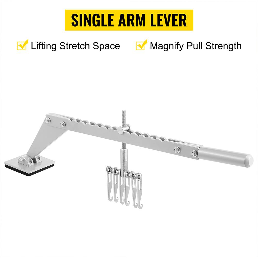 SINGLE ARM LEVER

- Lifting Stretch Space
- Magnify Pull Strength