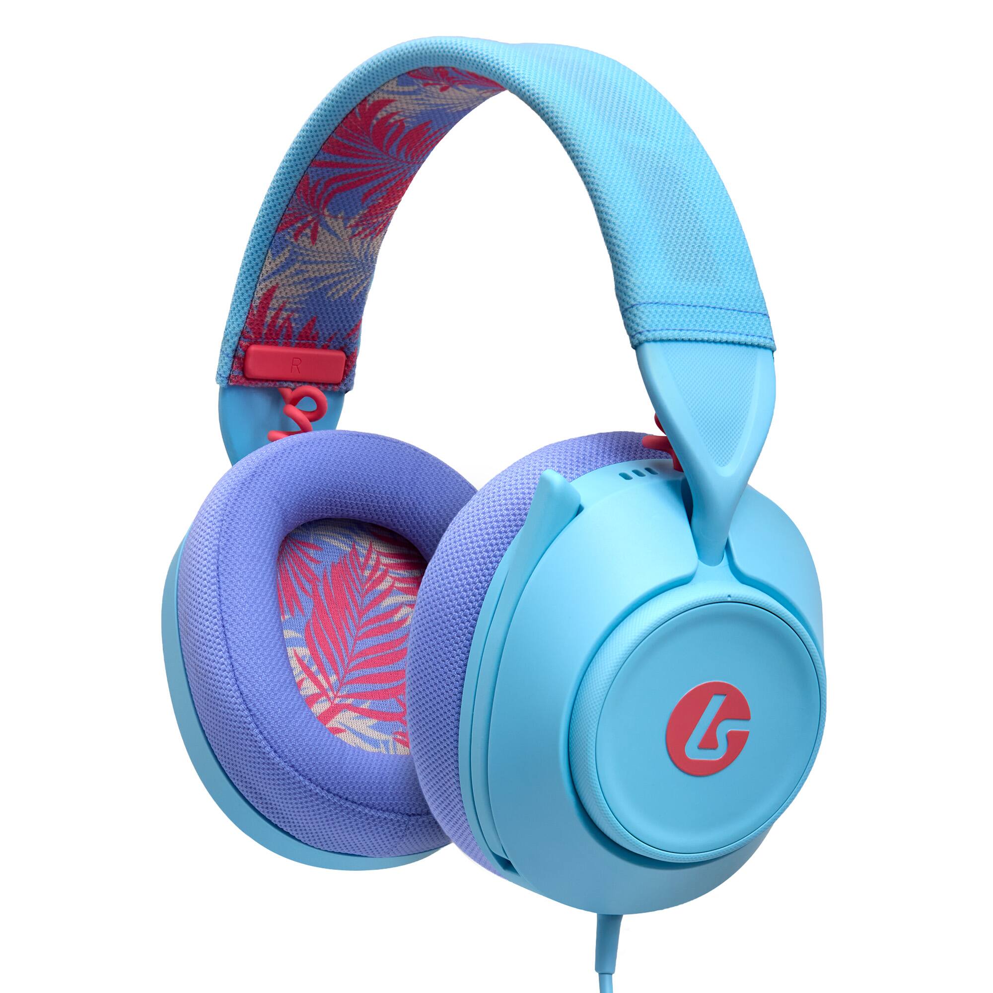 Angle. LucidSound - LucidSound LS10 Wired Gaming Headset - Ocean Waves - Ocean Waves.