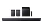 Front. Samsung - SAMSUNG Q-Series Soundbar HW-Q930H/ZA 9.1.4 ch Subwoofer with Rear Speaker (2026) - Titan Black.