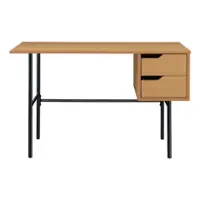 OSP Home Furnishings - Denmark Writing Desk - Natural - Front_Zoom