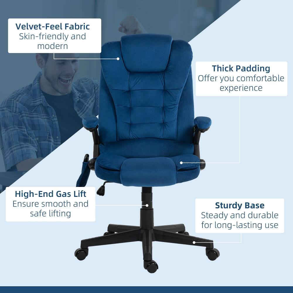 Velvet-Feel Fabric  
Skin-friendly and modern  

Thick Padding  
Offer you comfortable experience  

High-End Gas Lift  
Ensure smooth and safe lifting  

Sturdy Base  
Steady and durable for long-lasting use