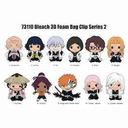 Monogram - Bleach 3D Foam Bag Clip - Series 2 - Collectibles - Multicolor