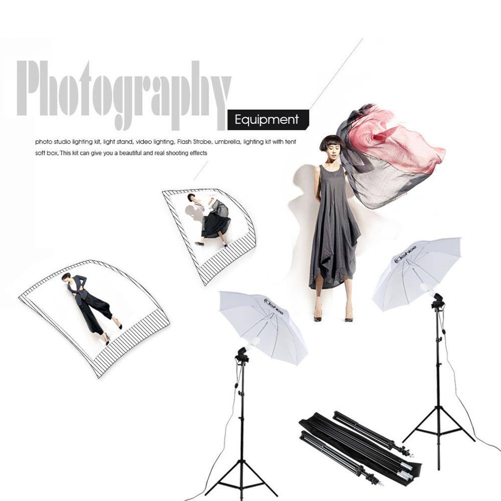 Photography Equipment

photo studio lighting kit, light stand, video lighting, Flash Strobe, umbrella, lighting kit with tent, soft box. This kit can give you a beautiful and real shooting effects.