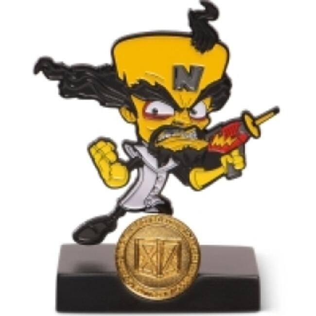 Front. PowerA - PowerA Heavy Metal Crash Bandicoot Statue - Dr. Neo. - RP (Rating Pending)