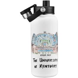 Indigo Falls - Kentucky Wildcats Laura Wilcox Watercolors 34oz. Water Bottle - Multicolor