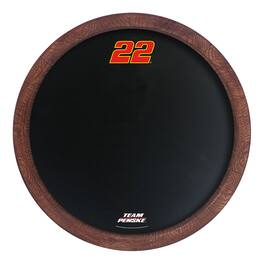The Fan-Brand - Joey Logano 20.25'' Faux Barrel Top Sign - Multicolor