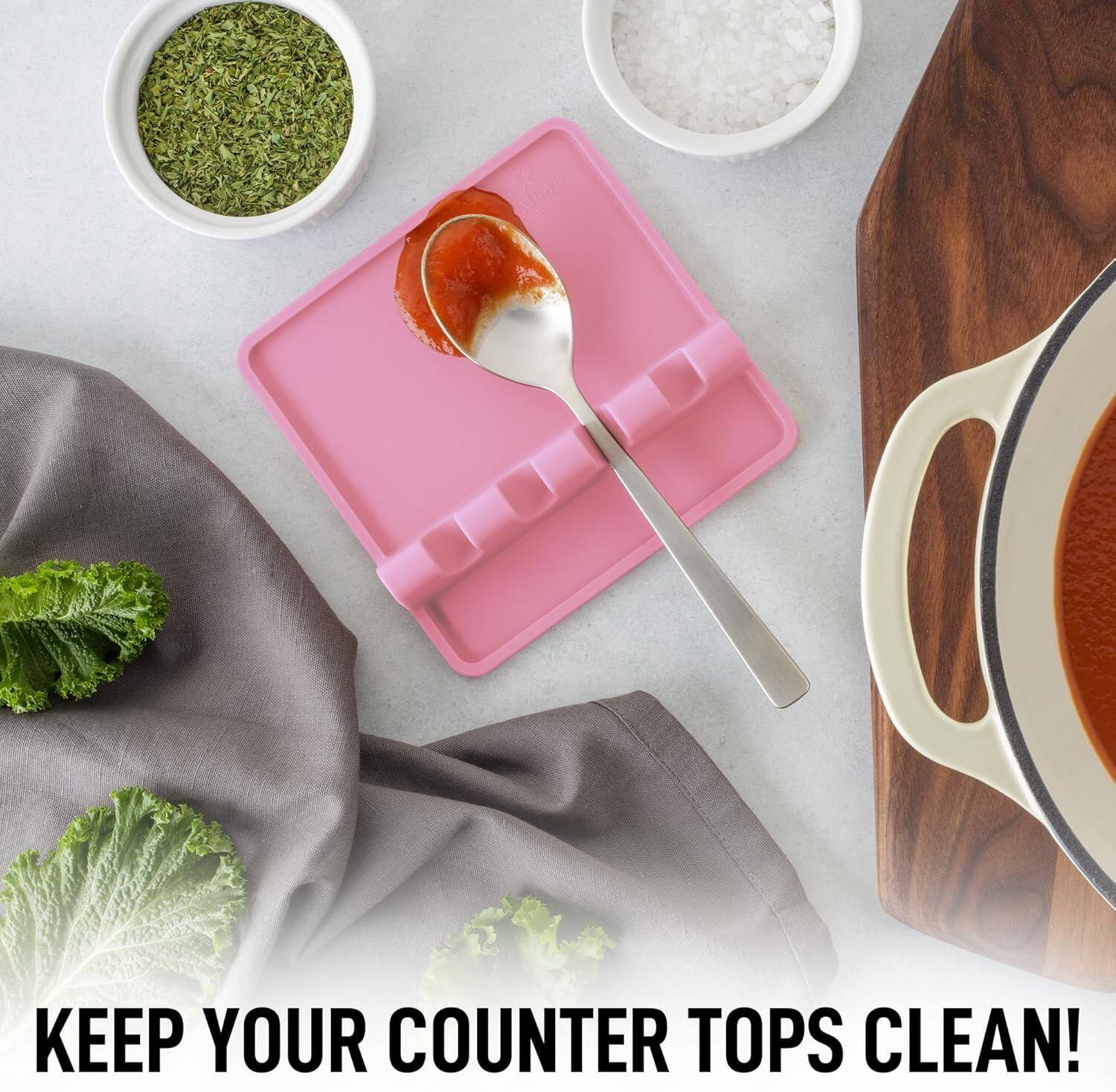 KEEP YOUR COUNTER TOPS CLEAN!