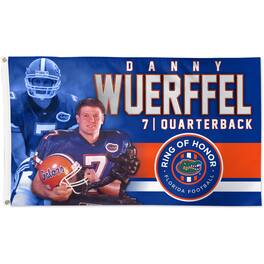 WinCraft - Danny Wuerffel Florida Gators 3' x 5' Ring of Honor Single-Sided Deluxe Flag - Multicolor