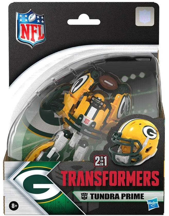 NFL  
2 in 1  
TRANSFORMERS  
TUNDRA PRIME  
8+