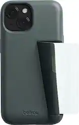 Bellroy - iPhone 15 Leather Phone Case - 3 Card - Everglade - Front_Zoom