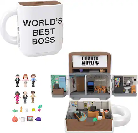 WORLD'S BEST BOSS
DUNDER MIFFLIN INC PAPER COMPANY
"IT'S YOUR BIRTHDAY"