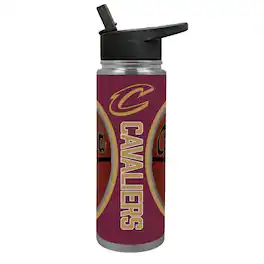 Great American Products - Cleveland Cavaliers 24oz. Jr. Thirst Game Ball Hydration Bottle - Brown