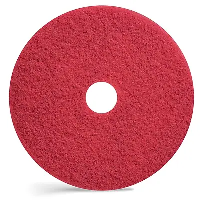Front. Coastwide Professional - Coastwide Professional 20" Buffing Pad, Red, 5/Carton (CW22984).