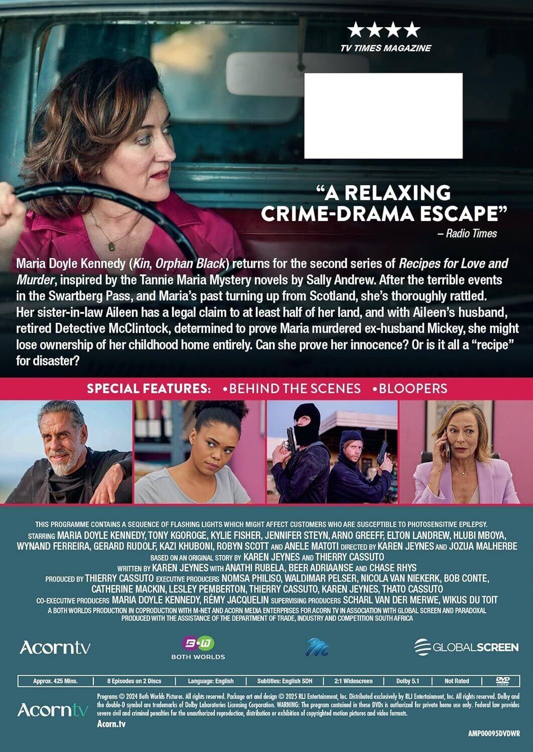 Alt View 1. Recipes for Love and Murder: Series 2   - DVD.