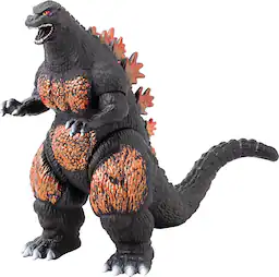 Godzilla Burning Godzilla Soft Vinyl Deluxe Kaiju Figure - Collectibles