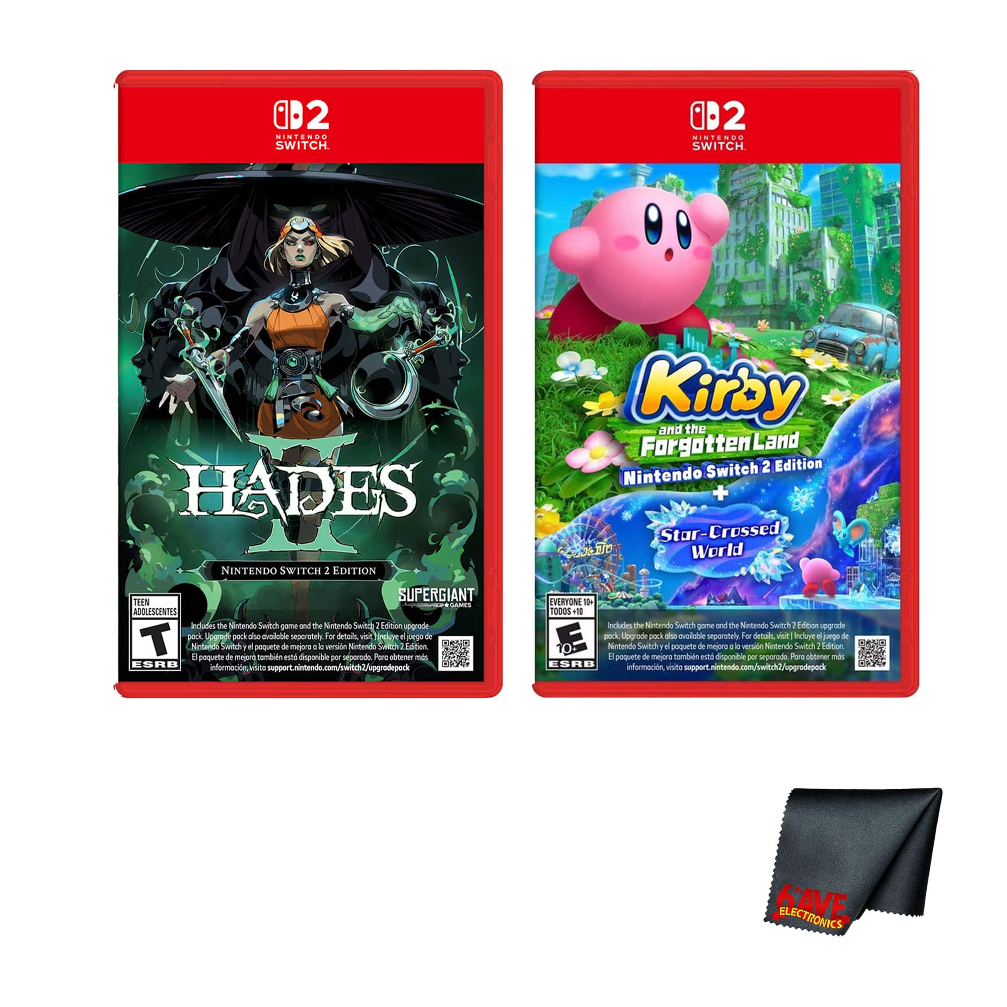 Hades II + Nintendo Kirby and the Forgotten Land + Star-Crossed World –  Switch 2 Edition - Nintendo Switch 2