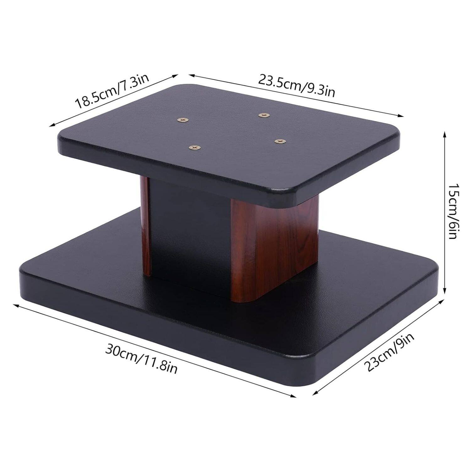 The dimensions of the object in the image are:

- 18.5 cm / 7.3 in
- 23.5 cm / 9.3 in
- 15 cm / 6 in
- 30 cm / 11.8 in
- 23 cm / 9 in