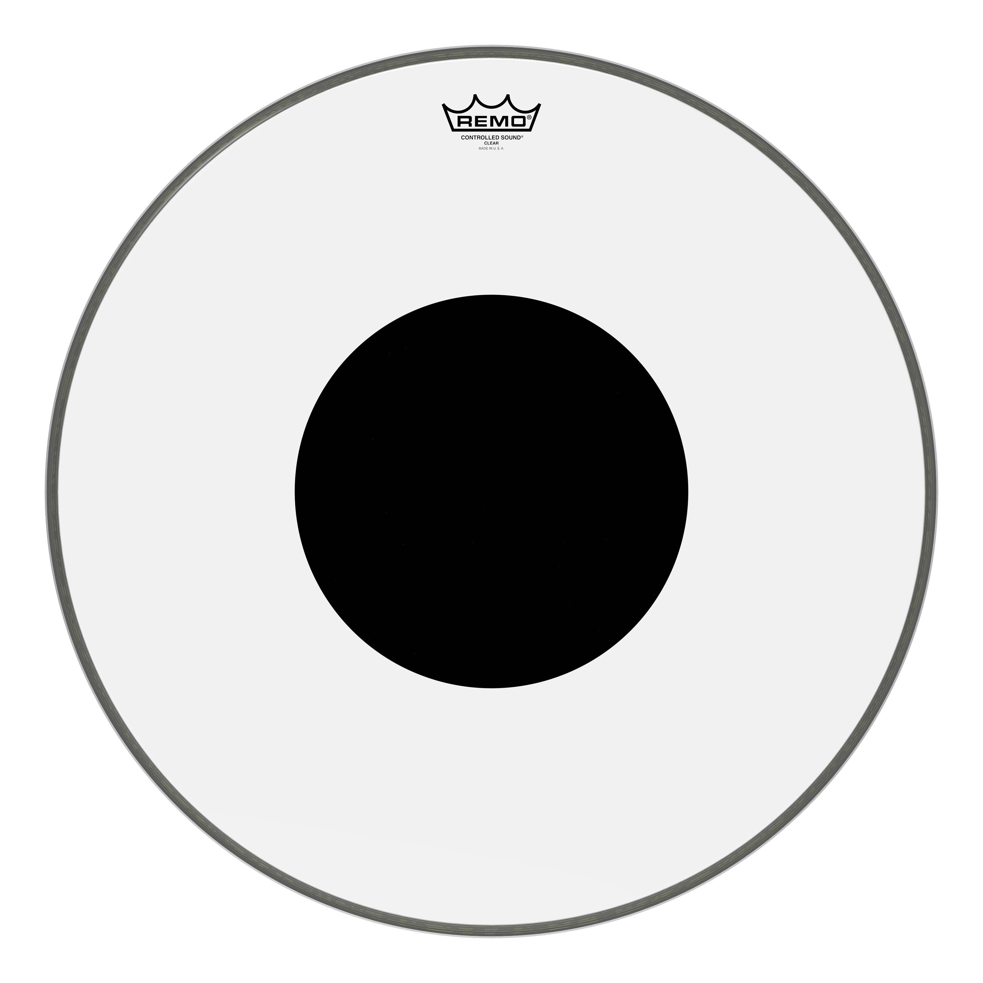 Remo - Controlled Sound Series Clear Black Dot Drumhead price history on PriceWatchPro