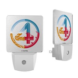 Keyscaper - Marvel Badge Night Light 2-Pack - Fantastic Four 1