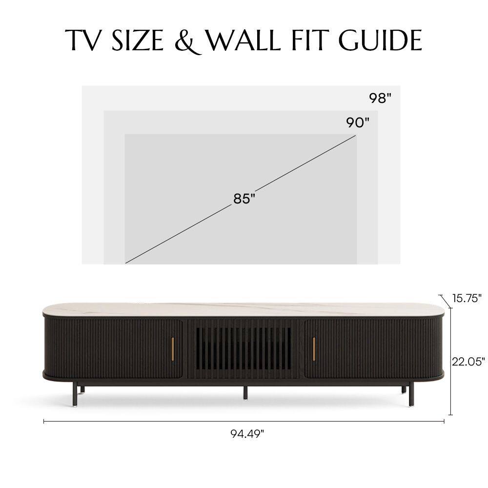 TV SIZE & WALL FIT GUIDE

98"  
90"  
85"  

94.49"  
22.05"  
15.75"