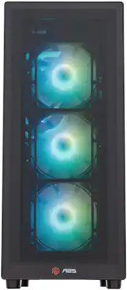 ADVANCED BATTLESTATIONS - ABS Stratos II Ruby Prebuilt Gaming PC Windows 11 Ryzen 7 9800X3D GeForce RTX 5070 Ti 16GB 32GB DDR5 2TB PCIe 4.0 SSD