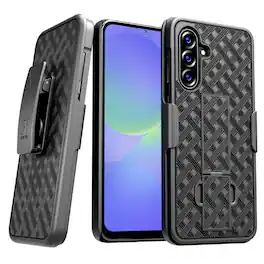 RomeTech - Shell Holster Combo Case for Samsung Galaxy A36 5G - Black