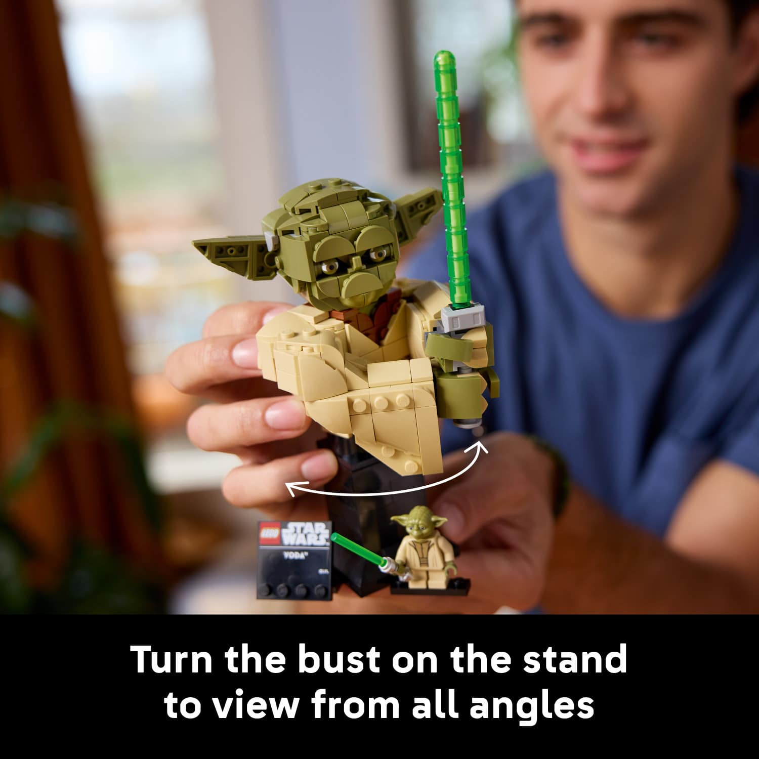 LEGO Star Wars: Attack of the Clones Yoda Bust 75438 6588615