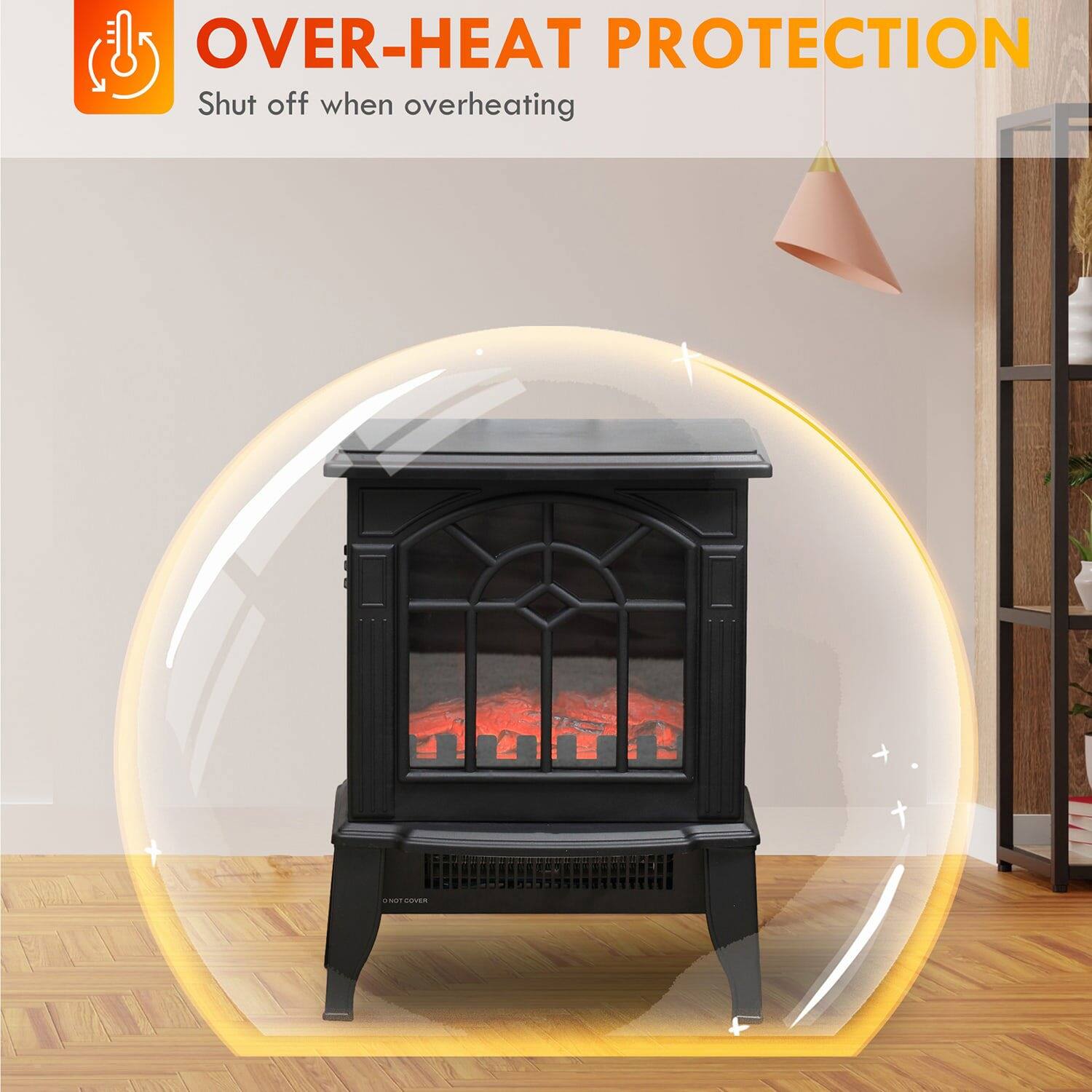 OVER-HEAT PROTECTION  
Shut off when overheating