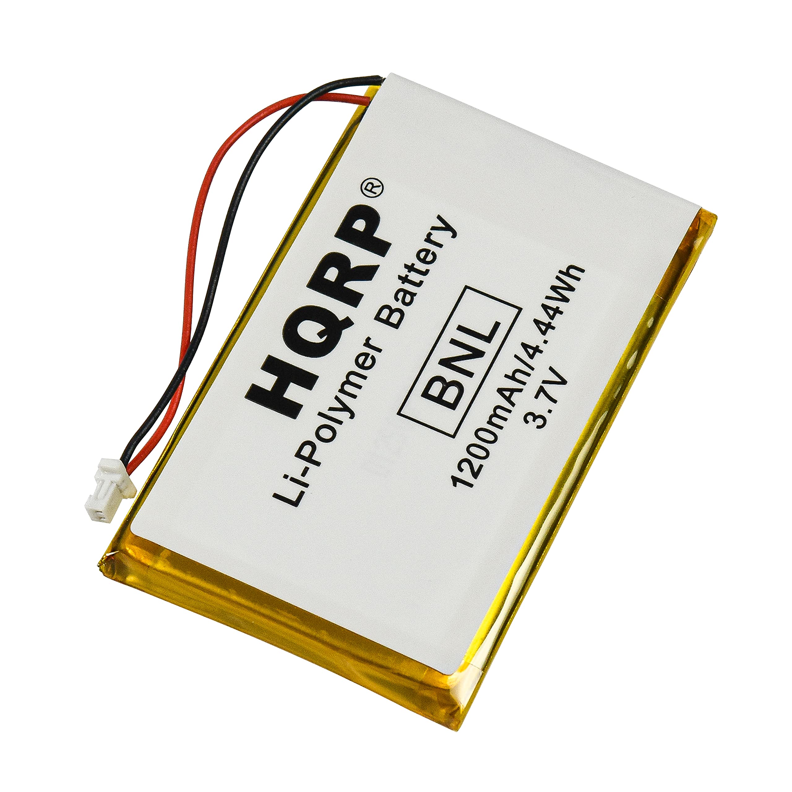 HQRP Li-Polymer Battery  
BNL  
1200mAh/4.44Wh  
3.7V