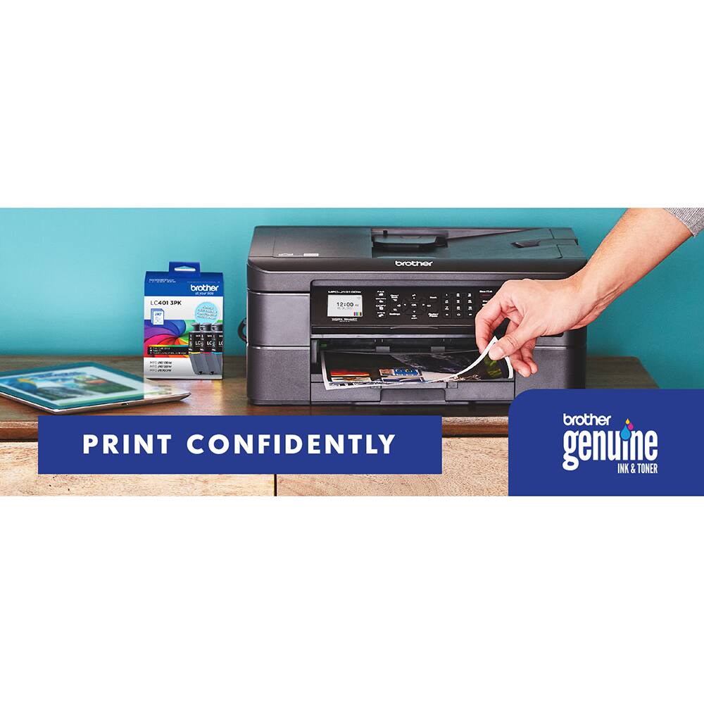 PRINT CONFIDENTLY  
brother genuine INK & TONER