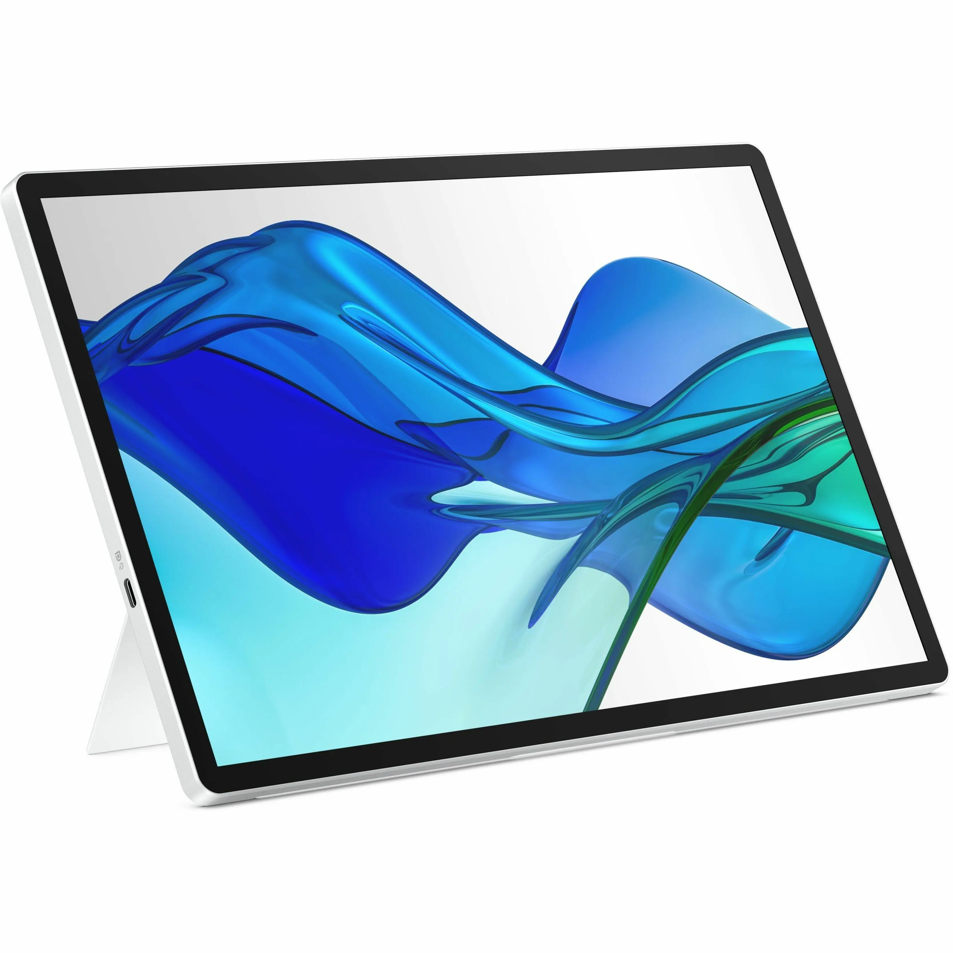 Alt View 16. HP - 14.3" IPS LED 75Hz Monitor (USB) - Silver.