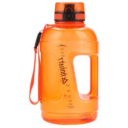 Pyle - SQUATZ 78 Oz Poseidon Series Sports Water Bottle - Premium Quality Big Volume Wide Mouth protein Shake Gym Flask - Orange