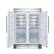 Alt View 3. Forno Appliances - 60 in. Wide Maderno 27.2 Cu. Ft. Built-In Side-by-Side Convertible Refrigerator/Freezer with Decorative Grill - White.