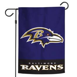 WinCraft - Baltimore Ravens 12" x 18" Applique Garden Flag - Multicolor
