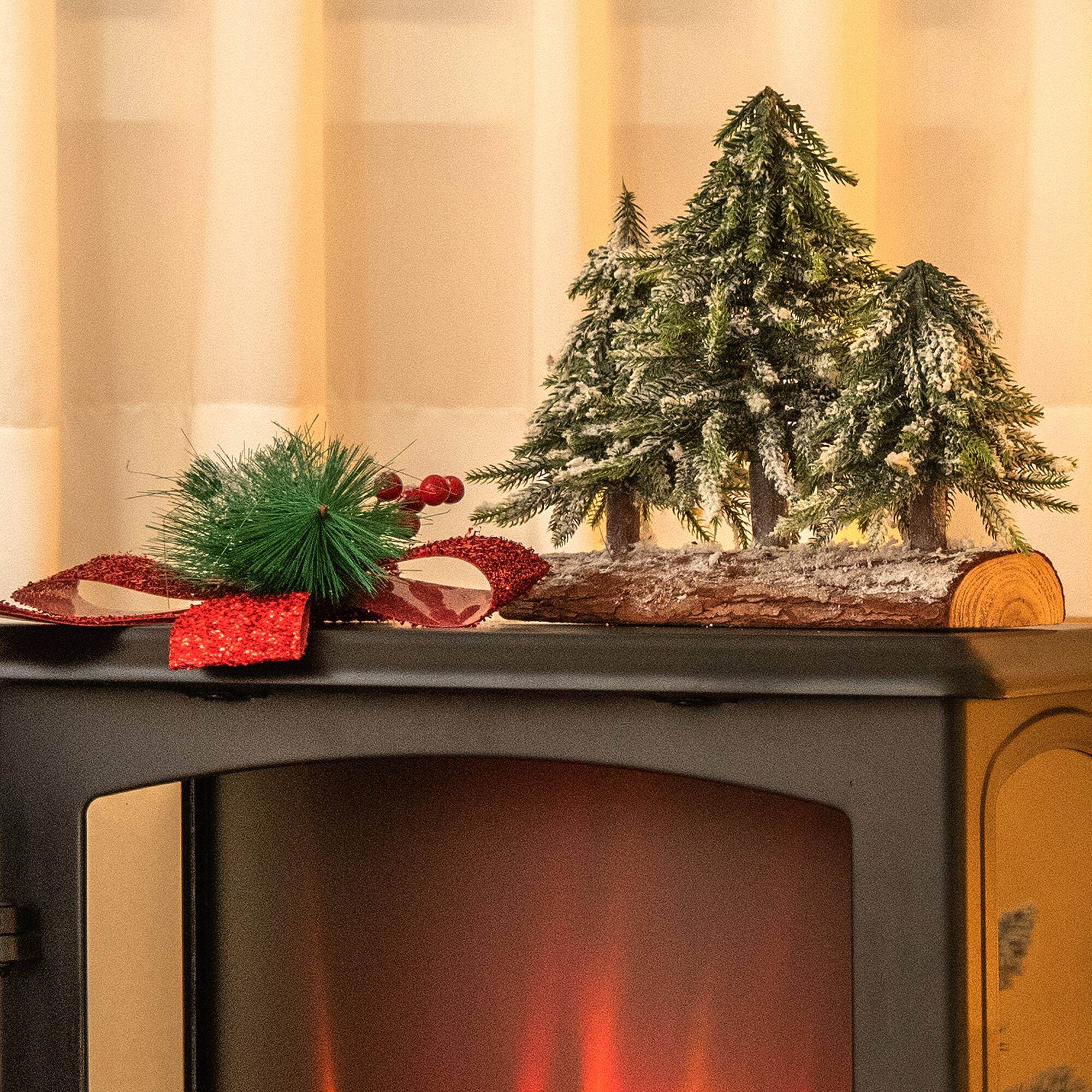 Alt View 10. Costway - Costway 23" Freestanding Electric Fireplace Heater Stove W/ Realistic Flame Effect 1400W - Black.