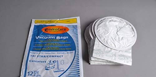 EnviroCare TROsEROOE Mira Filtration Vacuum Bags TRI STAR/COMPACT Canisters 12 BOLIAS