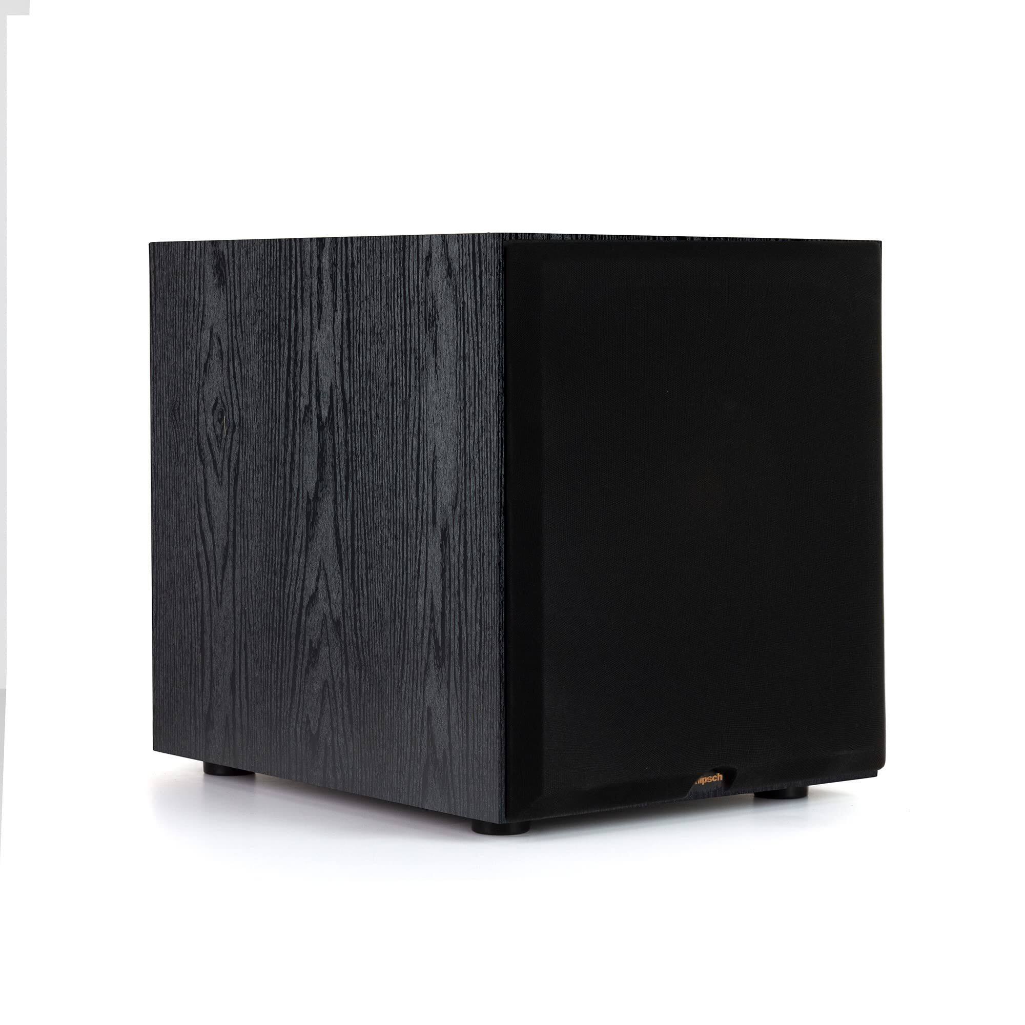 Back. Klipsch - Klipsch SUB-100-BLACK Synergy Black Label Subwoofer Speaker with 3 Year Amber Protection Plan (2018) - Black.