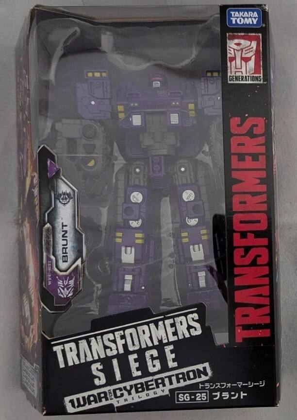 TAKARA TOMY GENERATIONS TRANSFORMERS SIEGE CYBERTRON WAR FOR TRILOGY SG-25