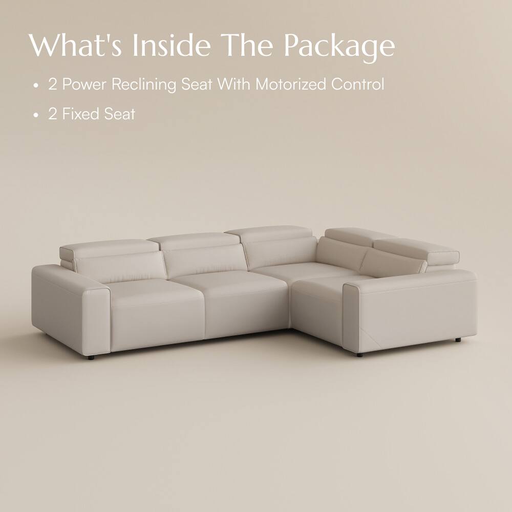 What's Inside The Package  
- 2 Power Reclining Seat With Motorized Control  
- 2 Fixed Seat