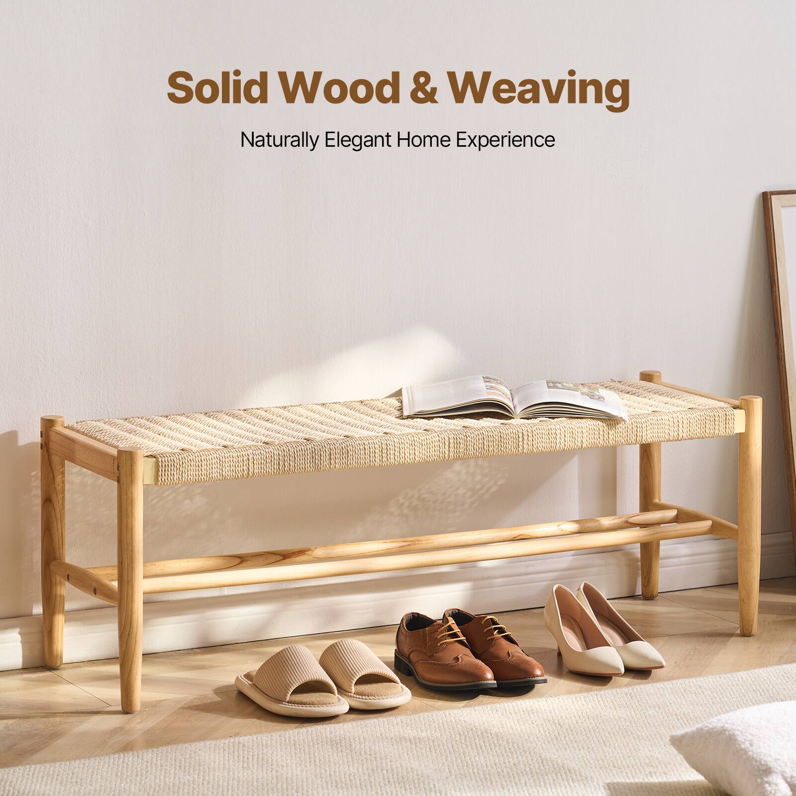 Solid Wood & Weaving  
Naturally Elegant Home Experience