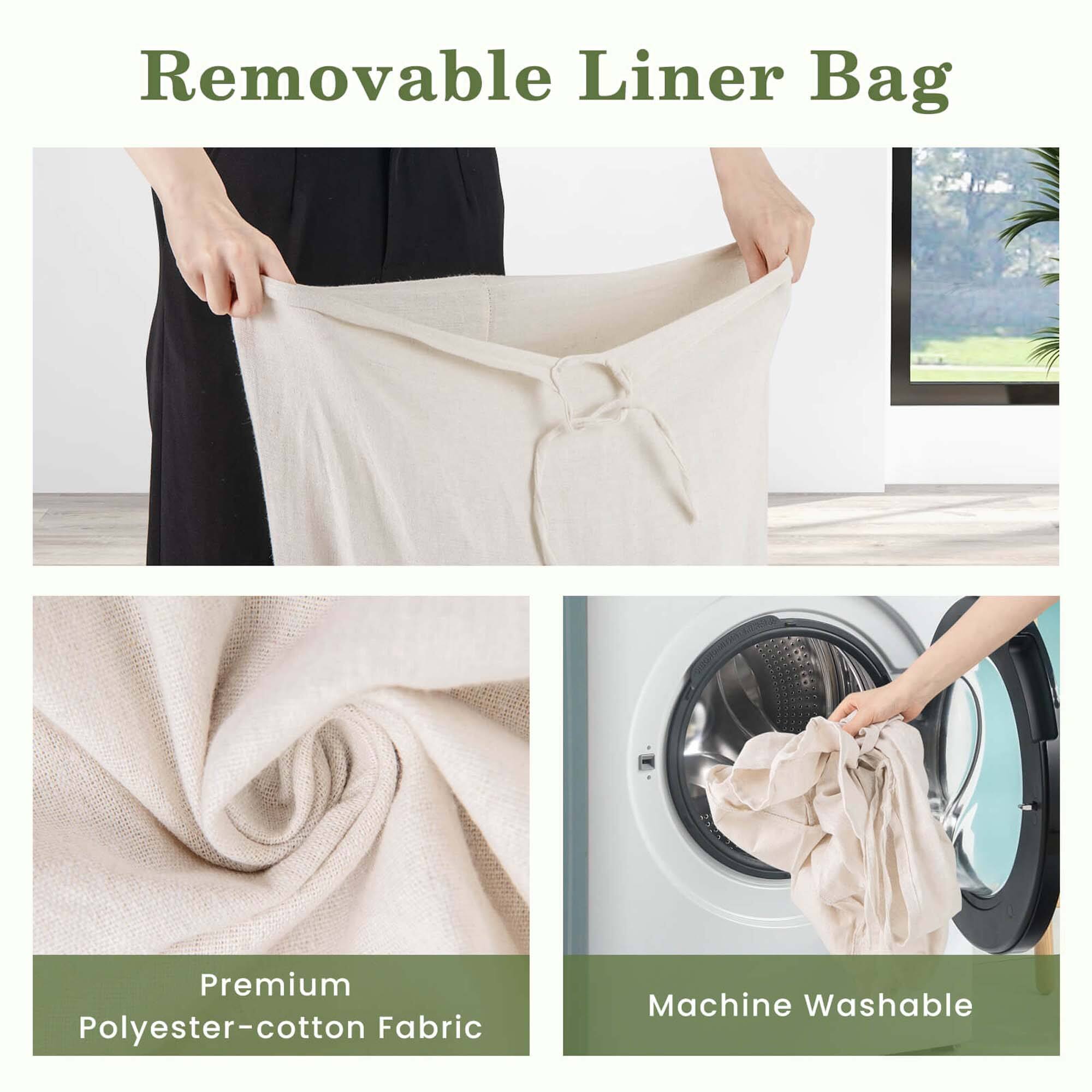 Removable Liner Bag

Premium Polyester-cotton Fabric

Machine Washable