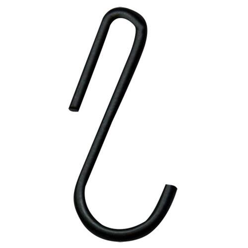 Front. BreeBe - S-Ring Hook - Black.